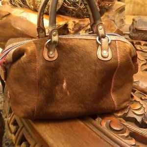 Dooney Bourke fur bag made in Italy